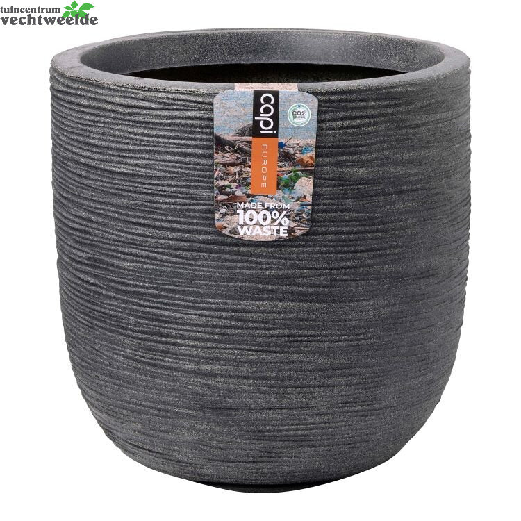  Pot Bol Waste Rib D35h34 Terrazzo