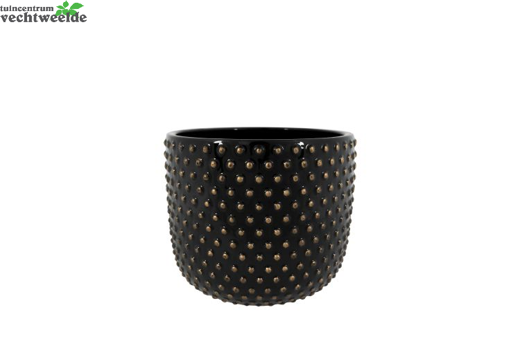  Pot Bolino D24h21cm Shiny Zwart
