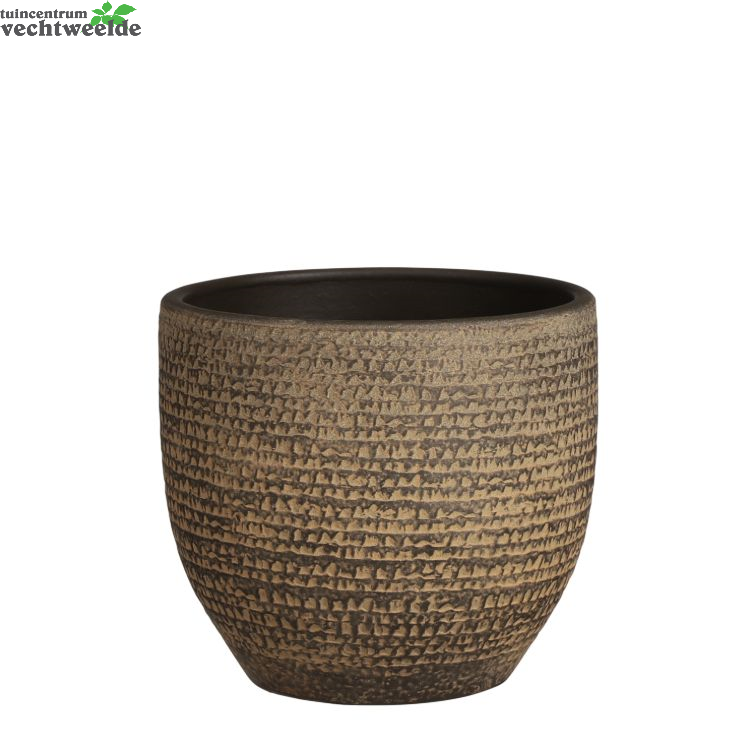  Pot Carrie D20h18cm Bruin - Mica