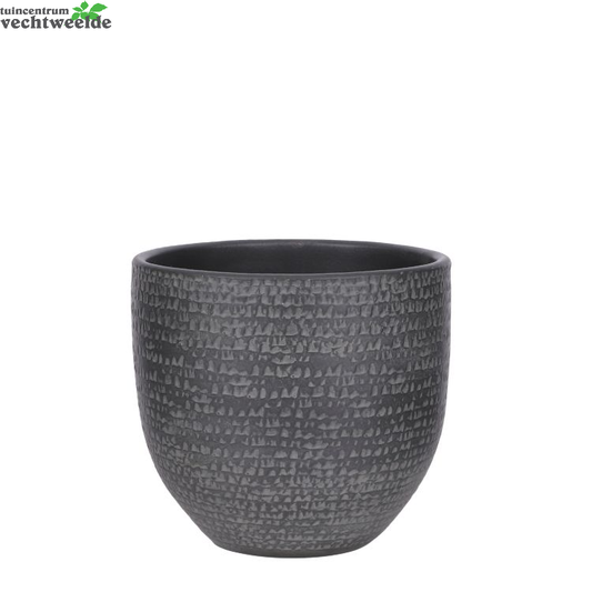  Pot Carrie D20h18cm Donkergrijs - Mica