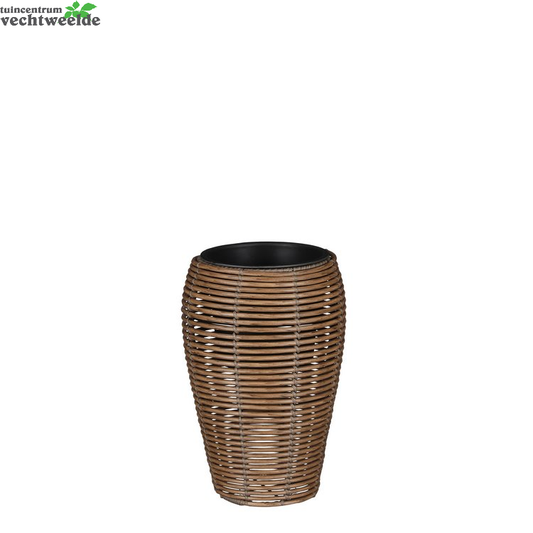 Pot Cesena D26h38cm Lichtbruin