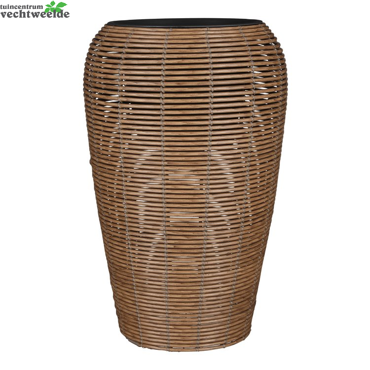  Pot Cesena D45h70cm Lichtbruin