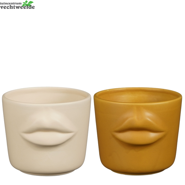  Pot D13h11.50cm Oker A2