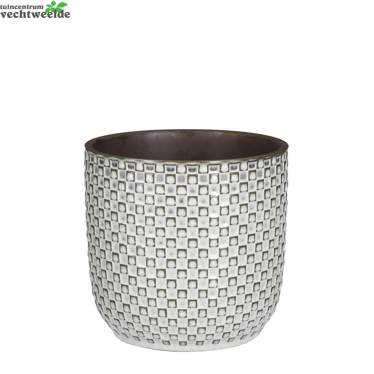  Pot Daan D19h17.5cm Wit