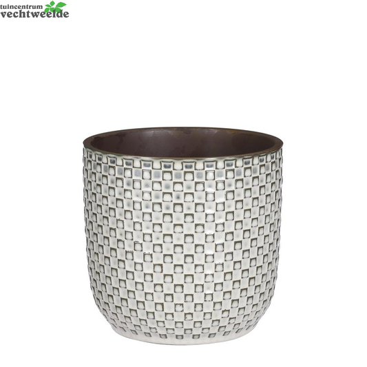  Pot Daan D19h17.5cm Wit