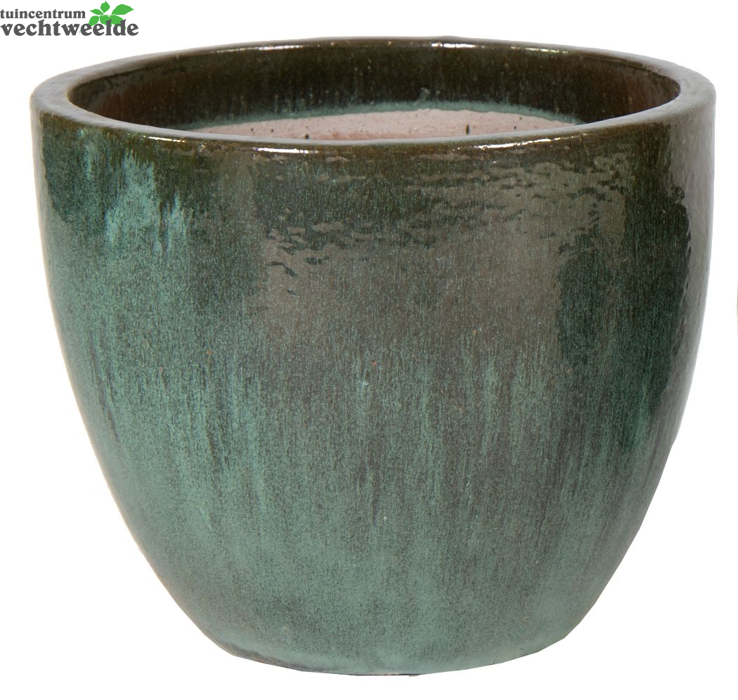  Pot Egg D31h25cm Groen