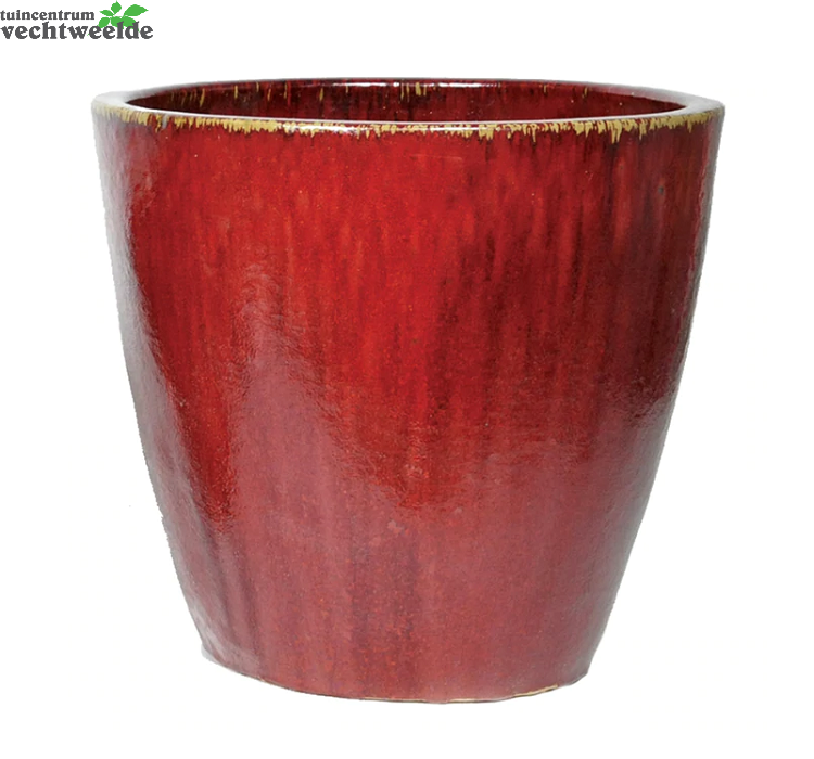  Pot Egg Glorious D40h36cm Rood
