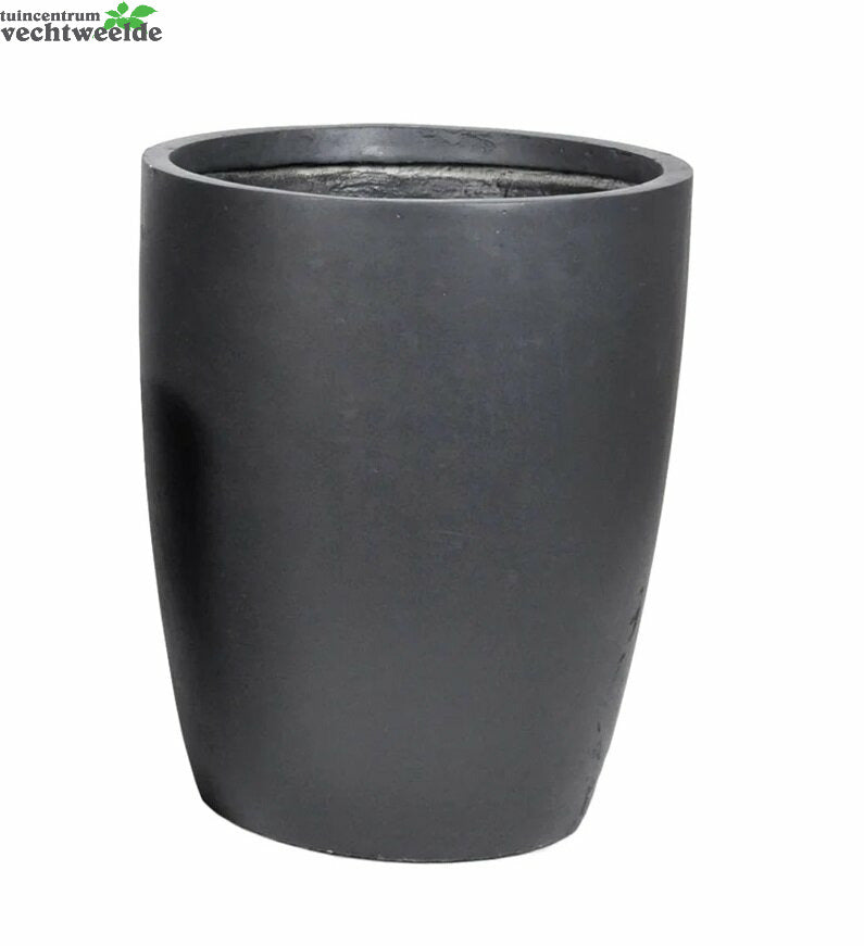  Pot Egg Hoog Cf D36h46cm Zwart