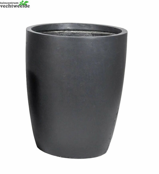  Pot Egg Hoog Cf D36h46cm Zwart