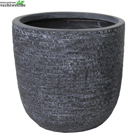 Pot Egg Utah D55h51cm Grafiet