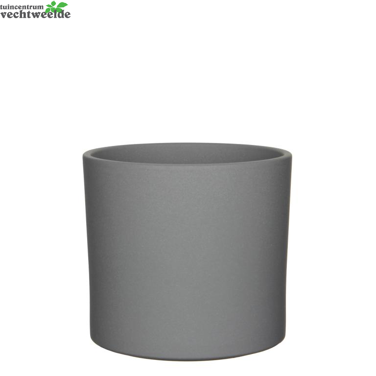  Pot Era D23h21.5cm Grijs Mat - Mica