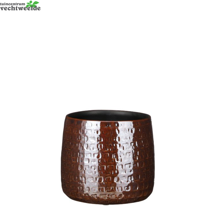  Pot Floyd D19h17cm Bruin