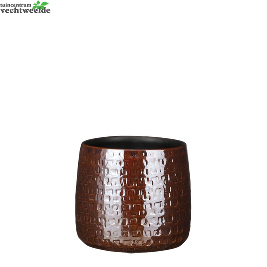  Pot Floyd D19h17cm Bruin
