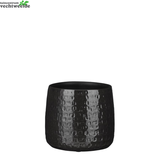  Pot Floyd D19h17cm Zwart