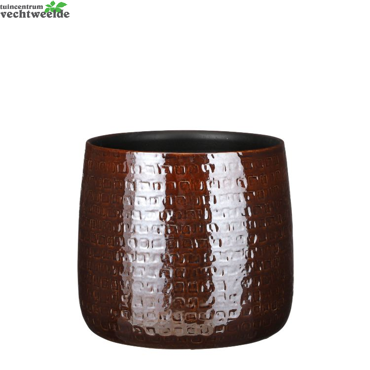  Pot Floyd D28h23.5cm Bruin