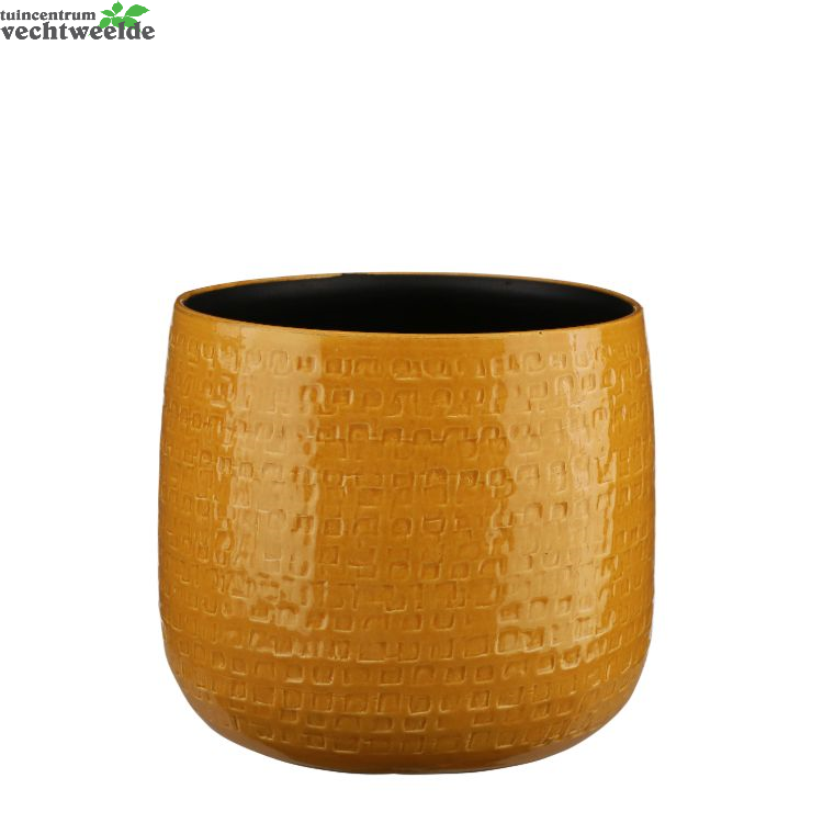  Pot Floyd D28h23.5cm Oker - Mica
