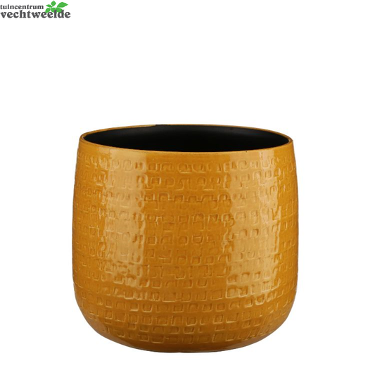  Pot Floyd D28h23.5cm Oker - Mica