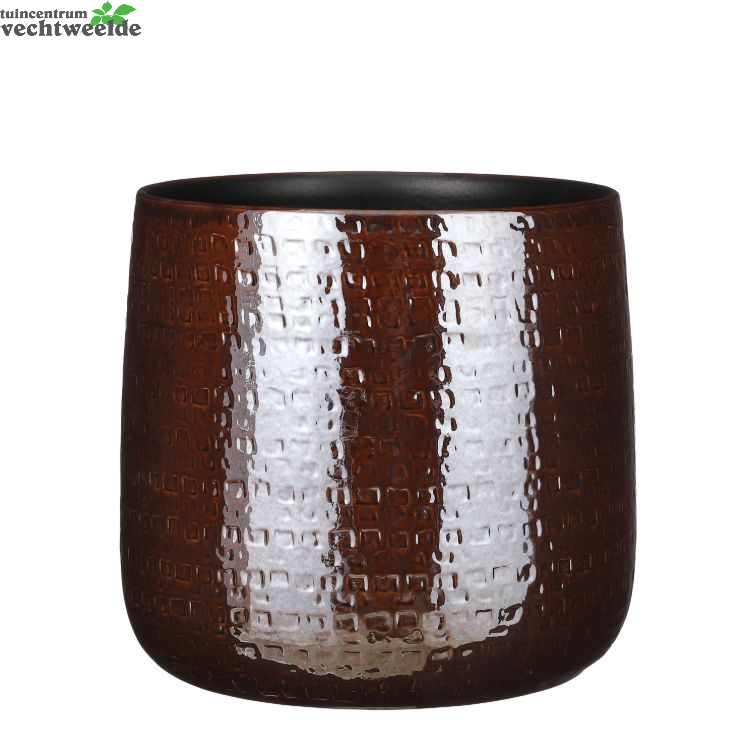  Pot Floyd D32h30cm Bruin