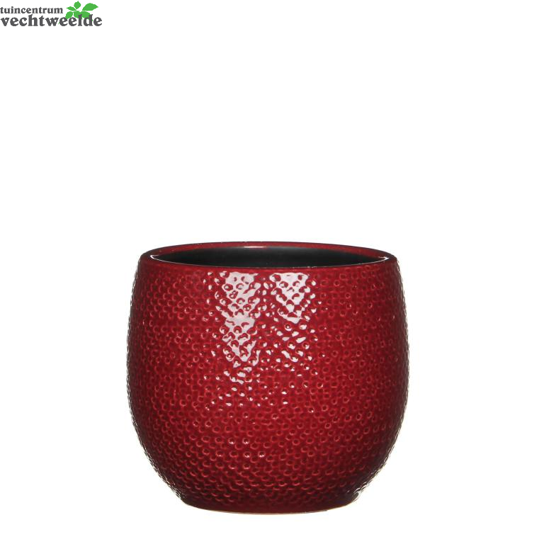  Pot Gabriel D16h14cm Bordeaux - Mica
