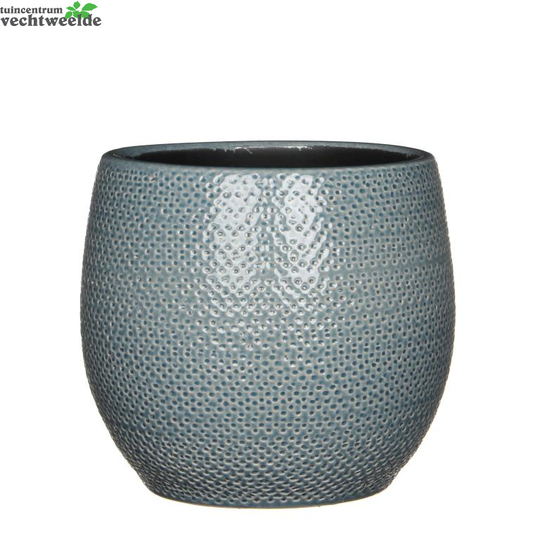  Pot Gabriel D21h19cm Blauw