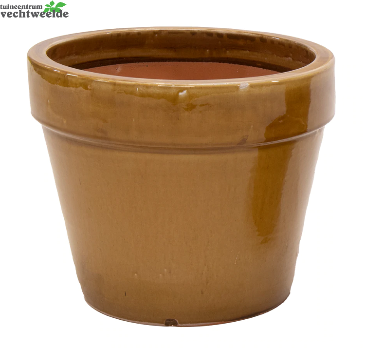  Pot Glazuur Basic D38h30cm Geel