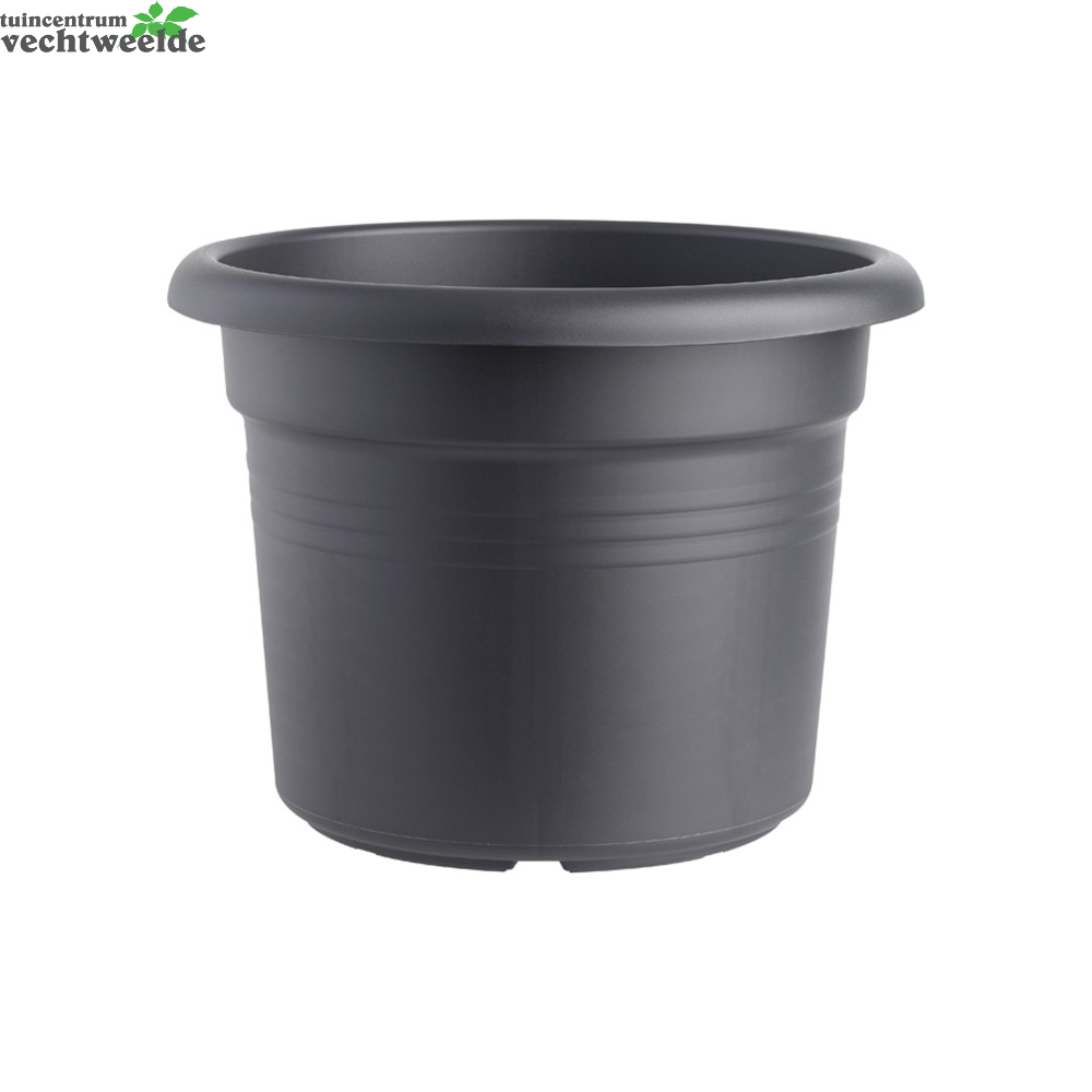 Elho Pot Green Basic Cilinder 40cm Zwart
