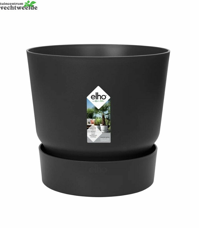 Elho Pot Greenville D40cm Living Black