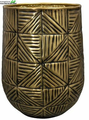  Pot Hoog Calvin D20h26cm Matt Gold