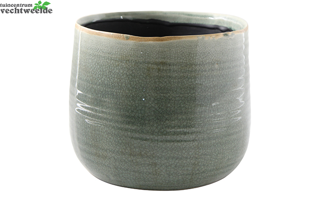  Pot Iris D26h21cm Mint - Ter Steege