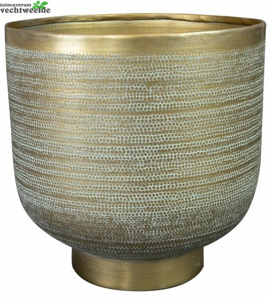  Pot Jara D24h24cm Antique Brass