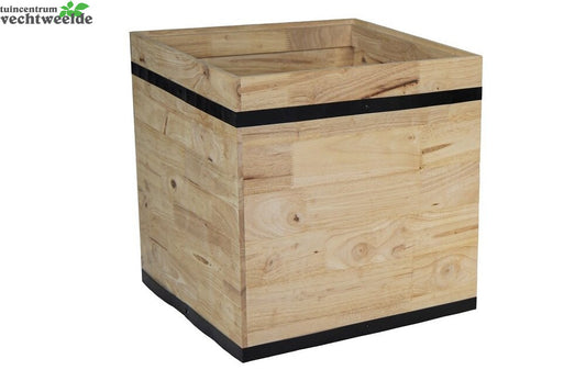  Pot Kubus Acacia Fsc B43h45cm
