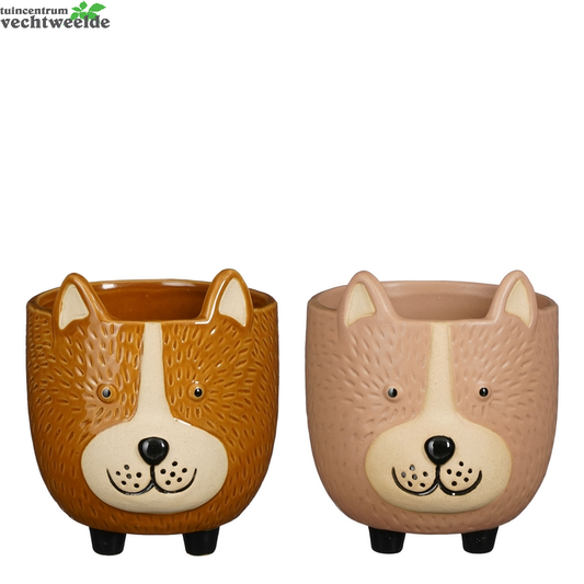  Pot L15b14h16cm Beige A2