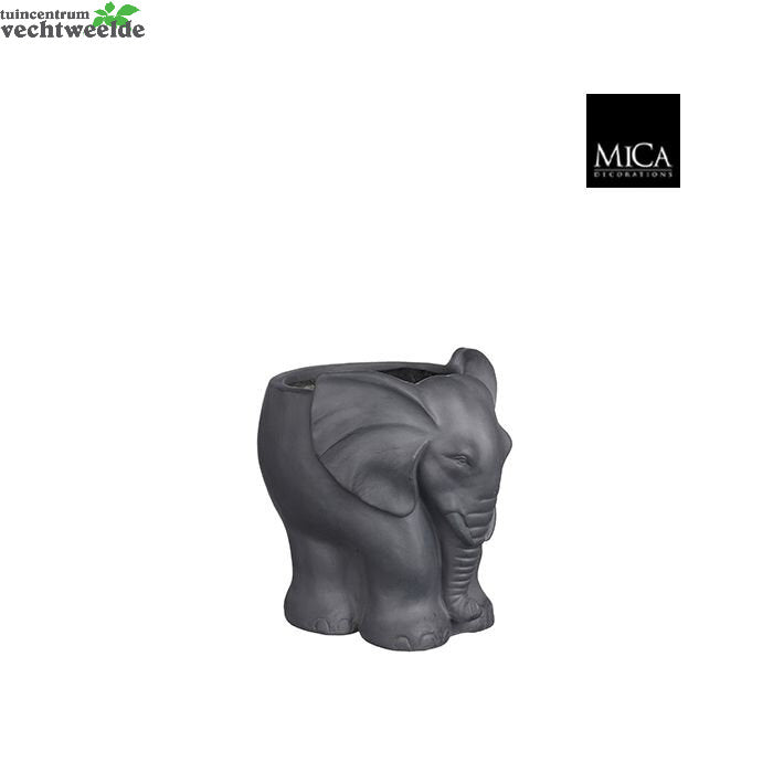  Pot L27.50b22h26cm Grijs