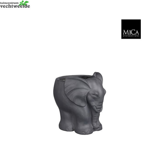  Pot L27.50b22h26cm Grijs