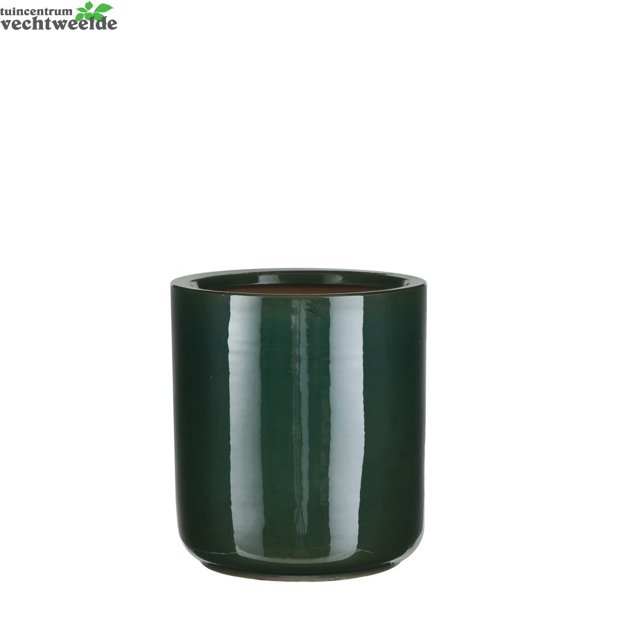  Pot Lars D20h18cm Donkergroen