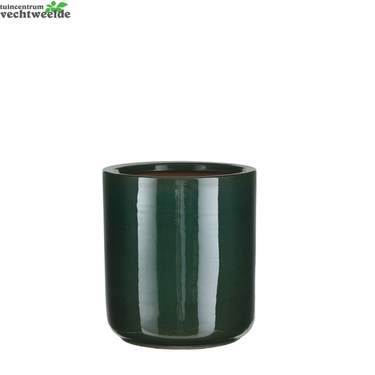  Pot Lars D20h18cm Donkergroen