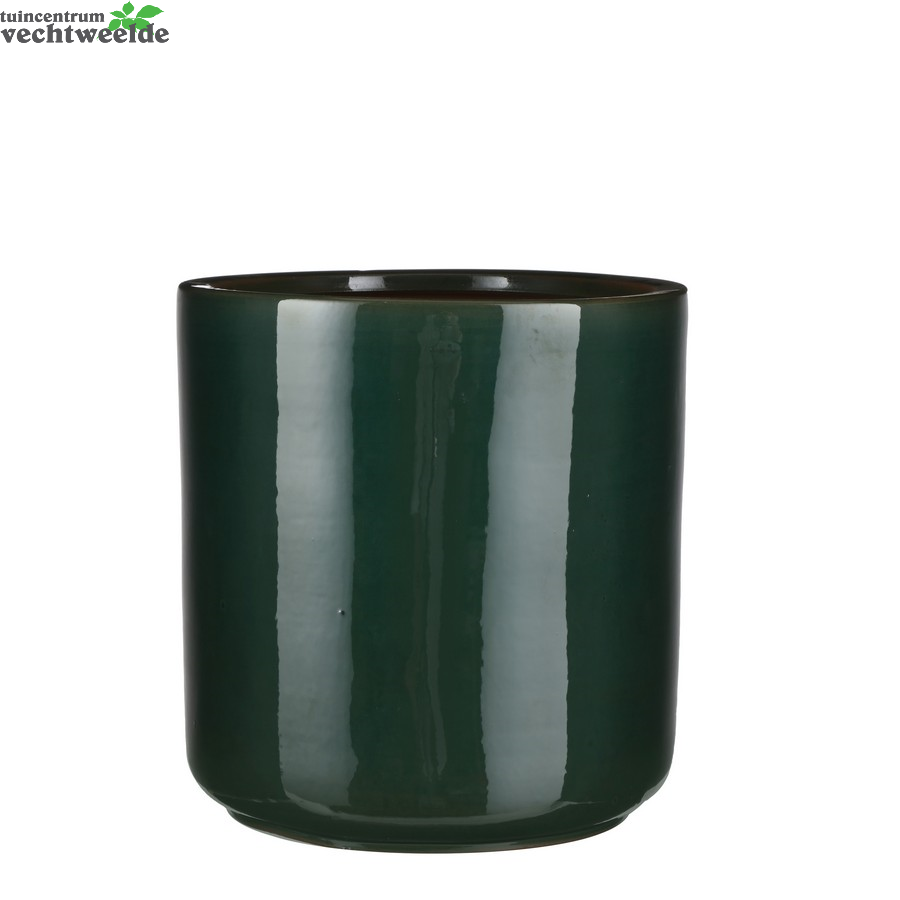  Pot Lars D25h23cm Donkergroen