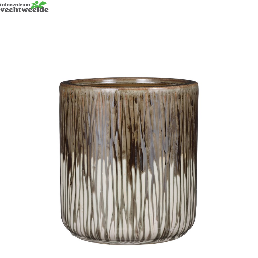  Pot Lars D25h23cm Groen