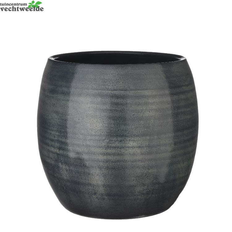  Pot Lester D28h26cm Blauw