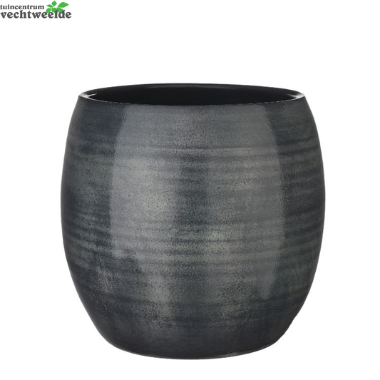  Pot Lester D28h26cm Blauw