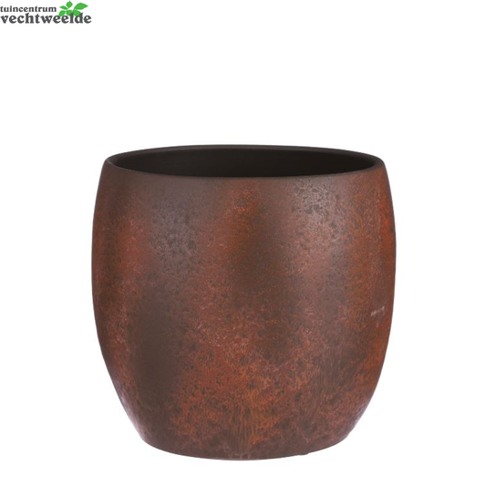  Pot Lester D33h31cm Roest Stone - Mica