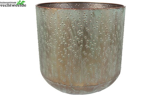 Pot Lian D38h36cm Kopergroen - Ter Steege