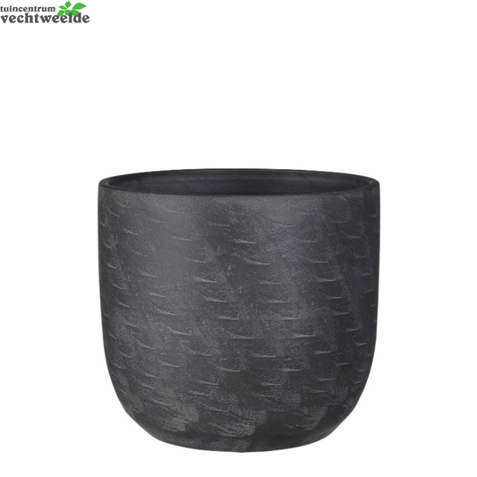  Pot Nora D30h27cm Donkergrijs