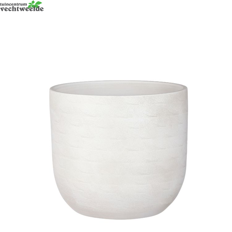  Pot Nora D30h27cm Off White