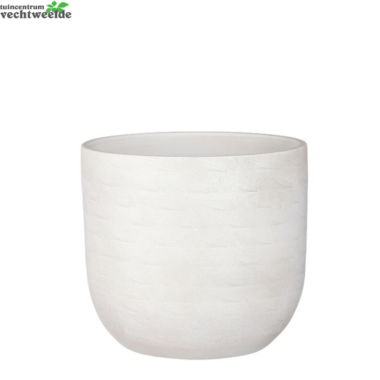  Pot Nora D30h27cm Off White