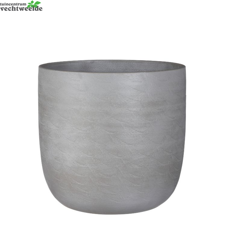  Pot Nora D34h31cm Lichtgrijs