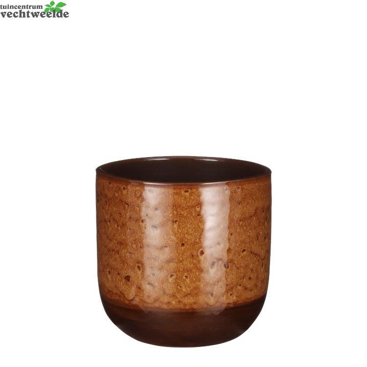  Pot Nora Glaze D25h24cm Oker