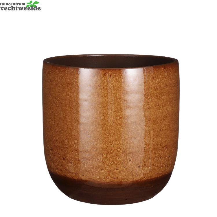  Pot Nora Glaze D34h31cm Oker