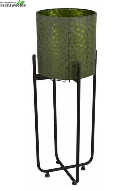  Pot Op Voet Jiro D26h97cm Groen