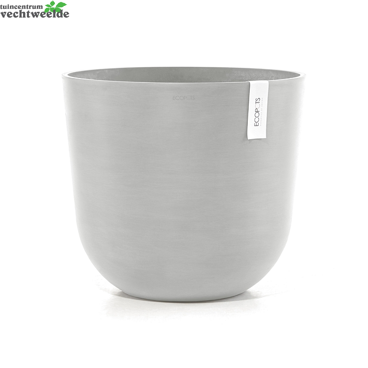  Pot Oslo D45cm Wit Grijs